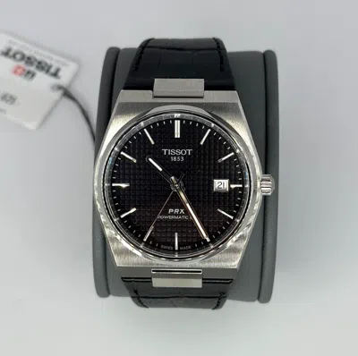 Pre-owned Tissot Prx Powermatic 80 T1374071605100 In Box With Tags