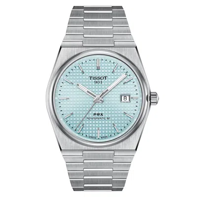Pre-owned Tissot Prx Powermatic 80 Men's Watch T137.407.11.351.00