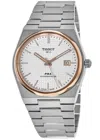 Tissot Prx Powermatic 80 Silver Dial Steel Men's Watch T137.407.21.031.00 In Silver