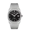 Tissot Prx Powermatic 80 Watch, 40mm In Black/silver
