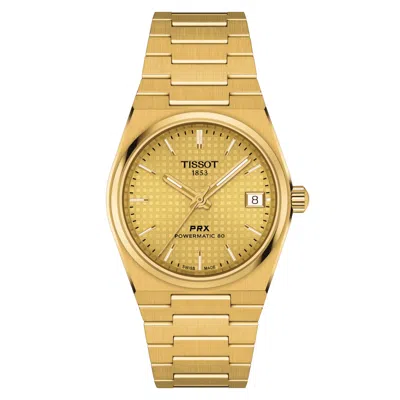 Pre-owned Tissot Prx Powermatic 80 Women's Watch T137.207.33.021.00