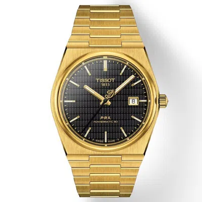 Pre-owned Tissot Prx Powermatic Damian Lillard Special Edition Men's Watch T1374073305100