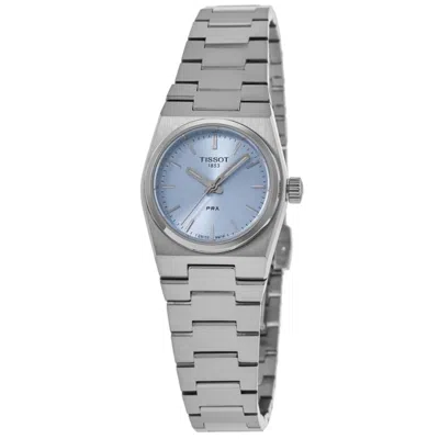 Tissot Prx Quartz 25mm Ice Blue Dial Steel Women's Watch T137.010.11.351.00