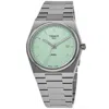 Tissot Prx Quartz Light Green Dial Steel Men's Watch T137.410.11.091.01