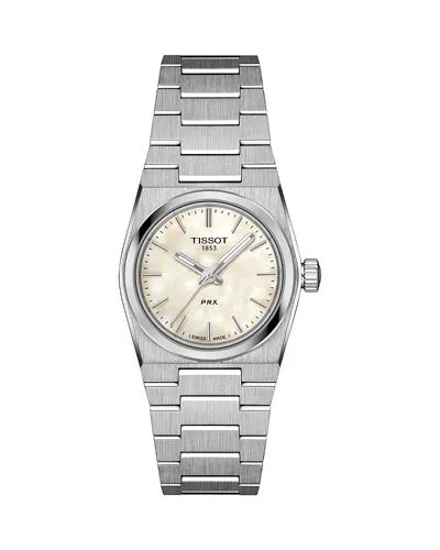 Tissot Prx Quartz Watch, 25mm In Metallic