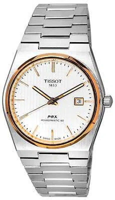 Pre-owned Tissot Prx T-classic Powermatic 80 Dress T137.407.21.031.00 Men's Watch