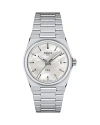 Tissot Prx Watch, 35mm In White/silver
