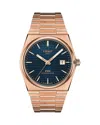 Tissot Prx Watch, 40mm In Black/rose Gold