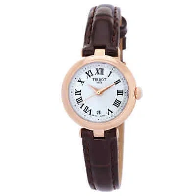 Pre-owned Tissot Quartz White Dial Ladies Watch T126.010.36.013.00