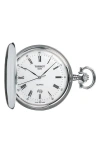 Tissot Savonnette Pocket Watch, 48mm In Silver/white