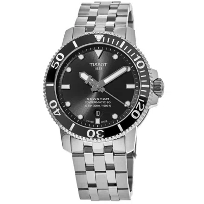 Tissot Seastar 1000 Black Dial Stainless Steel Men's Watch T120.407.11.051.00