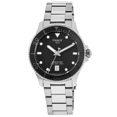 Tissot Seastar 1000 Black Dial Steel Men's Watch T120.410.11.051.00