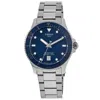 Tissot Seastar 1000 Blue Dial Steel Men's Watch T120.410.11.041.00 In Blue