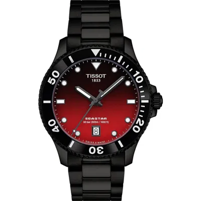 Tissot Seastar 1000 Bracelet Watch, 40mm In Red Gradient