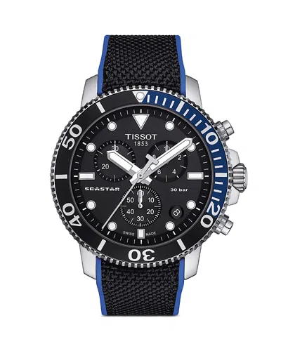 Tissot Seastar 1000 Chronograph, 45.5mm In Black