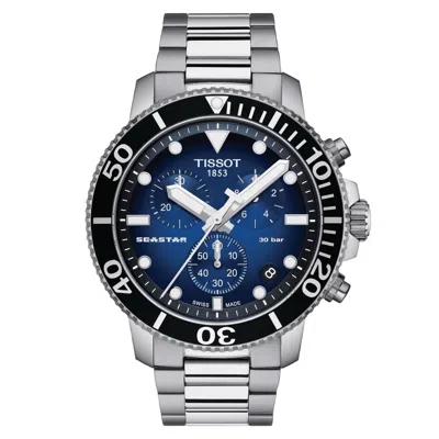Pre-owned Tissot Seastar 1000 Chronograph Men's Watch T120.417.11.041.01