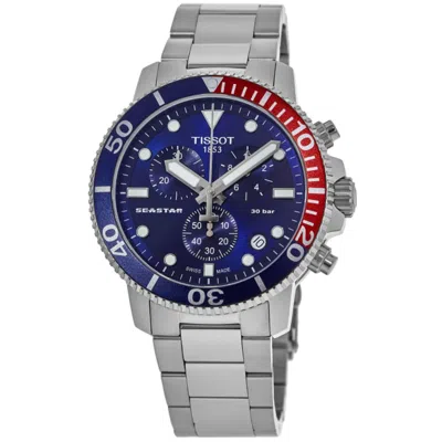 Tissot Seastar 1000 Chronograph Pepsi Blue Dial Men's Watch T120.417.11.041.03