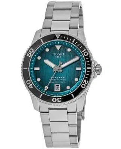 Pre-owned Tissot Seastar 1000 Automatic Powermatic 80 Men's Watch T120.807.11.091.00