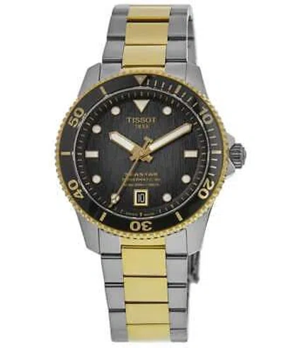 Pre-owned Tissot Seastar 1000 Automatic Powermatic 80 Men's Watch T120.807.22.051.00