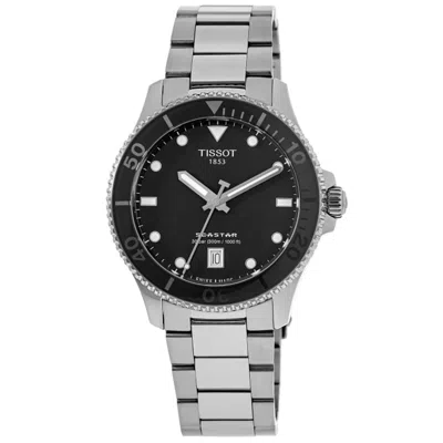 Tissot Seastar 1000 Quartz 36mm Black Dial Steel Unisex Watch T120.210.11.051.00