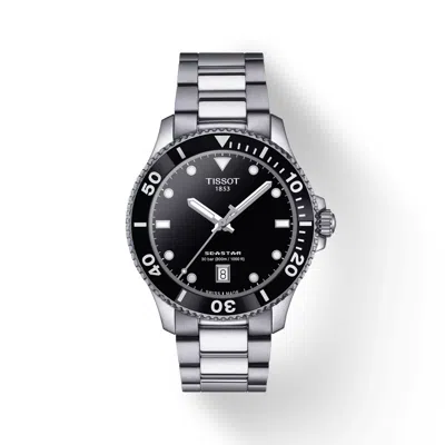 Pre-owned Tissot Seastar 1000 Quartz 40mm Men's Watch T1204101105100