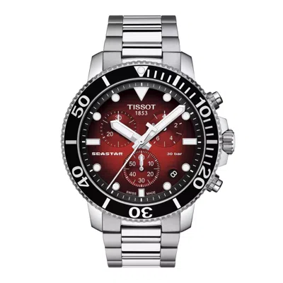 Pre-owned Tissot Seastar 1000 Quartz Chronograph Men's Watch T1204171142100