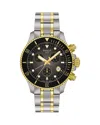 Tissot Seastar 1000 Quartz Chronograph Watch, 38mm In Gold