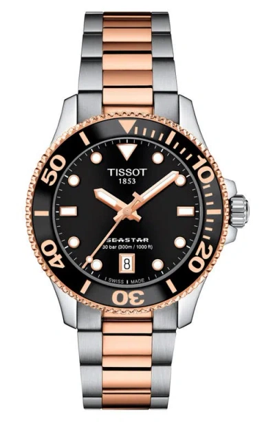 Tissot Seastar 1000 Two-tone Bracelet Watch, 36mm