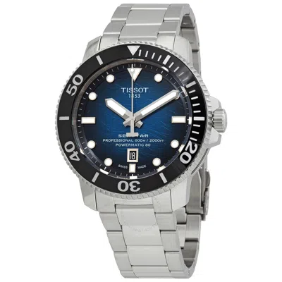 Tissot Seastar 2000 Automatic Men's Watch T120.607.11.041.01 In Black / Blue