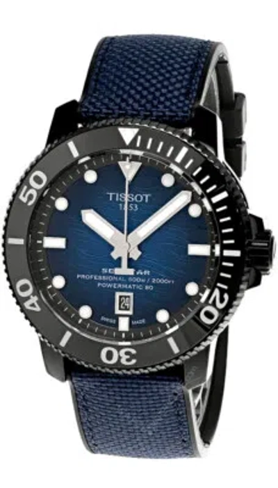 Pre-owned Tissot Seastar 2000 Professional Powermatic 80 Men's Watch T120.607.37.041.00