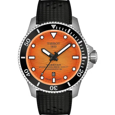 Tissot Seastar 2000 Professional Powermatic 80 Watch, 44mm In Multi