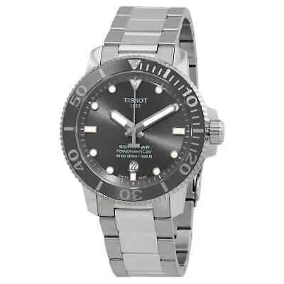 Pre-owned Tissot Seastar Automatic Grey Dial Men's Watch T120.407.11.081.01