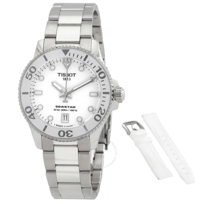 Tissot Seastar Quartz White Dial Men's Watch T120.210.11.011.00