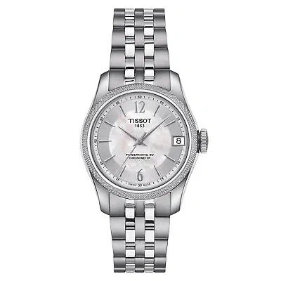 Pre-owned Tissot Silver Womens Analogue Watch Ballade T1082081111700