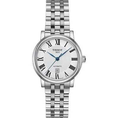 Pre-owned Tissot Silver Womens Analogue Watch Carson Premium T1222071103300