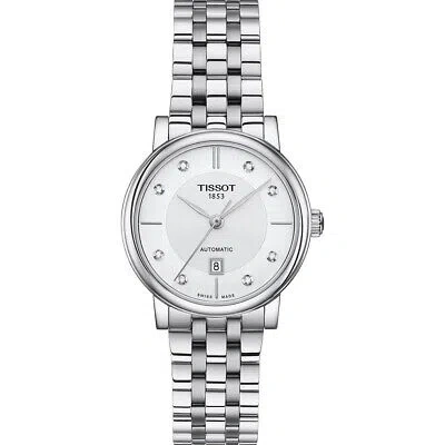 Pre-owned Tissot Silver Womens Analogue Watch Carson Premium T1222071103600