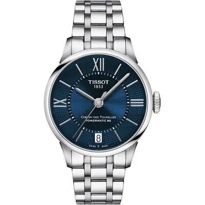 Pre-owned Tissot Silver Womens Analogue Watch Chemin Des Tourelles T0992071104800
