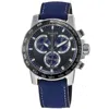 Tissot Supersport Chrono Black Dial Textile Strap Men's Watch T125.617.17.051.03 In Black