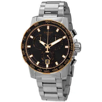 Pre-owned Tissot Supersport Men's Black Watch - T125.617.21.051.00