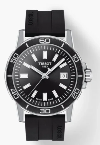 Pre-owned Tissot Superstar Gent Quartz Black Dial Men's Watch T1256101705100