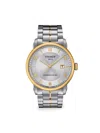 TISSOT T CLASSIC 41MM TWO TONE STAINLESS STEEL AUTOMATIC BRACELET WATCH