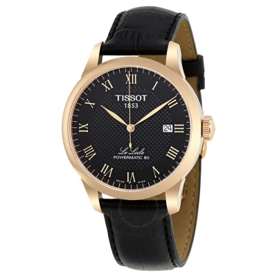 Tissot T-classic Automatic Black Dial Men's Watch T0064073605300 In Metallic