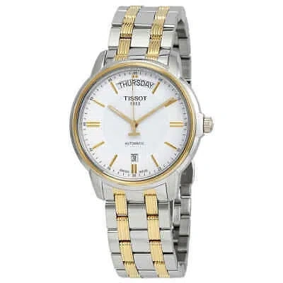 Pre-owned Tissot T-classic Automatic Iii Day Date Men's Watch T065.930.22.031.00