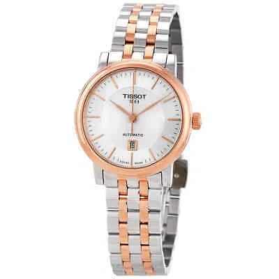 Pre-owned Tissot T-classic Carson Silver Dial Ladies Watch T122.207.22.031.01