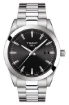 Tissot T-classic Gentleman Bracelet Watch, 40mm In Grey/black/silver