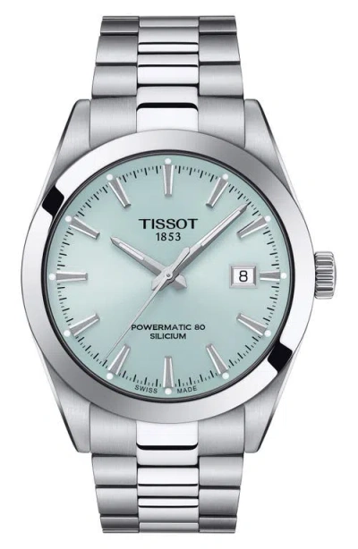 TISSOT TISSOT T-CLASSIC GENTLEMAN POWERMATIC BRACELET WATCH, 40MM