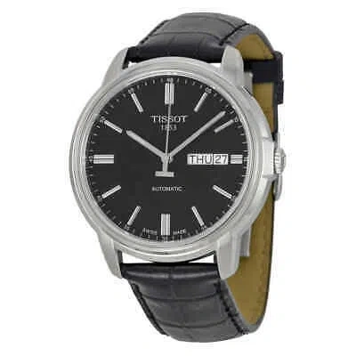 Pre-owned Tissot T-classic Men's Black Watch - T065.430.16.051.00