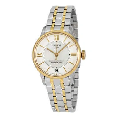 Pre-owned Tissot T-classic Mop Dial Ladies Watch T099.207.22.118.00