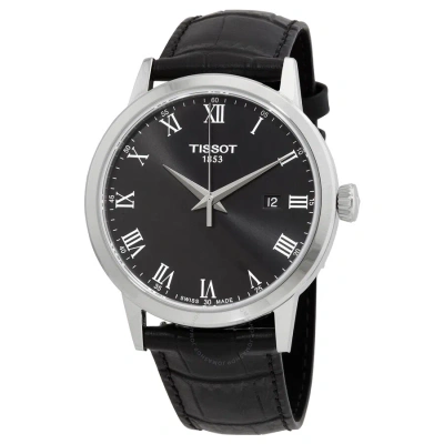 Tissot T-classic Quartz Black Dial Men's Watch T129.410.16.053.00