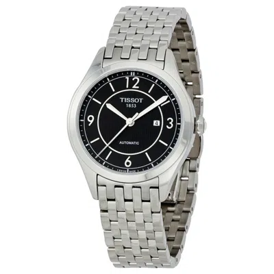 Tissot T-classic T-one Ladies Automatic Watch T038.207.11.057.01 In Black